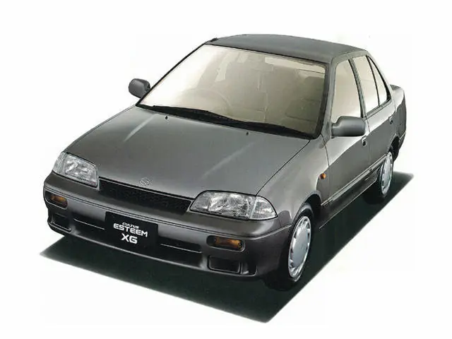 Suzuki Cultus (AB34S, AH64S, AJ64S) 2 поколение, рестайлинг, седан (07.1991 - 01.1995)